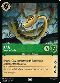 Kaa - Secretive Snake (79/204) (Whispers in the Well) in Malta | LAB7