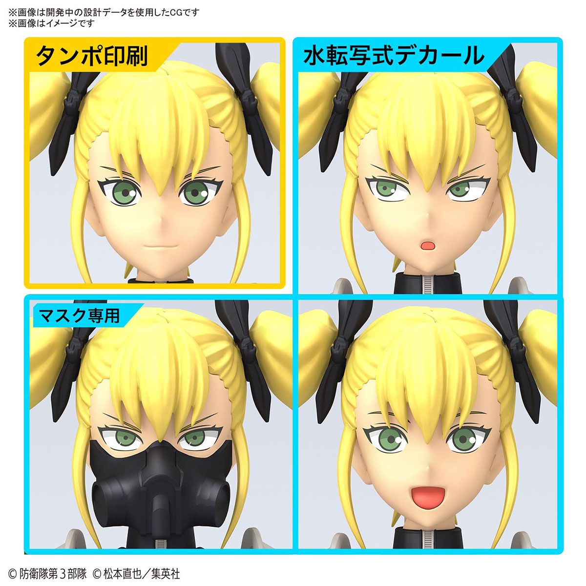 KAIJU NO. 8 - Figure - rise Standard Kikoru Shinomiya Model Kit by LAB7 Malta, Europe