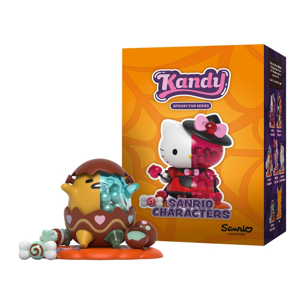 Mighty Jaxx Kandy x Sanrio Series 4 Spooky Fun Blind Box Display (6 Figures) by LAB7 Malta, Europe