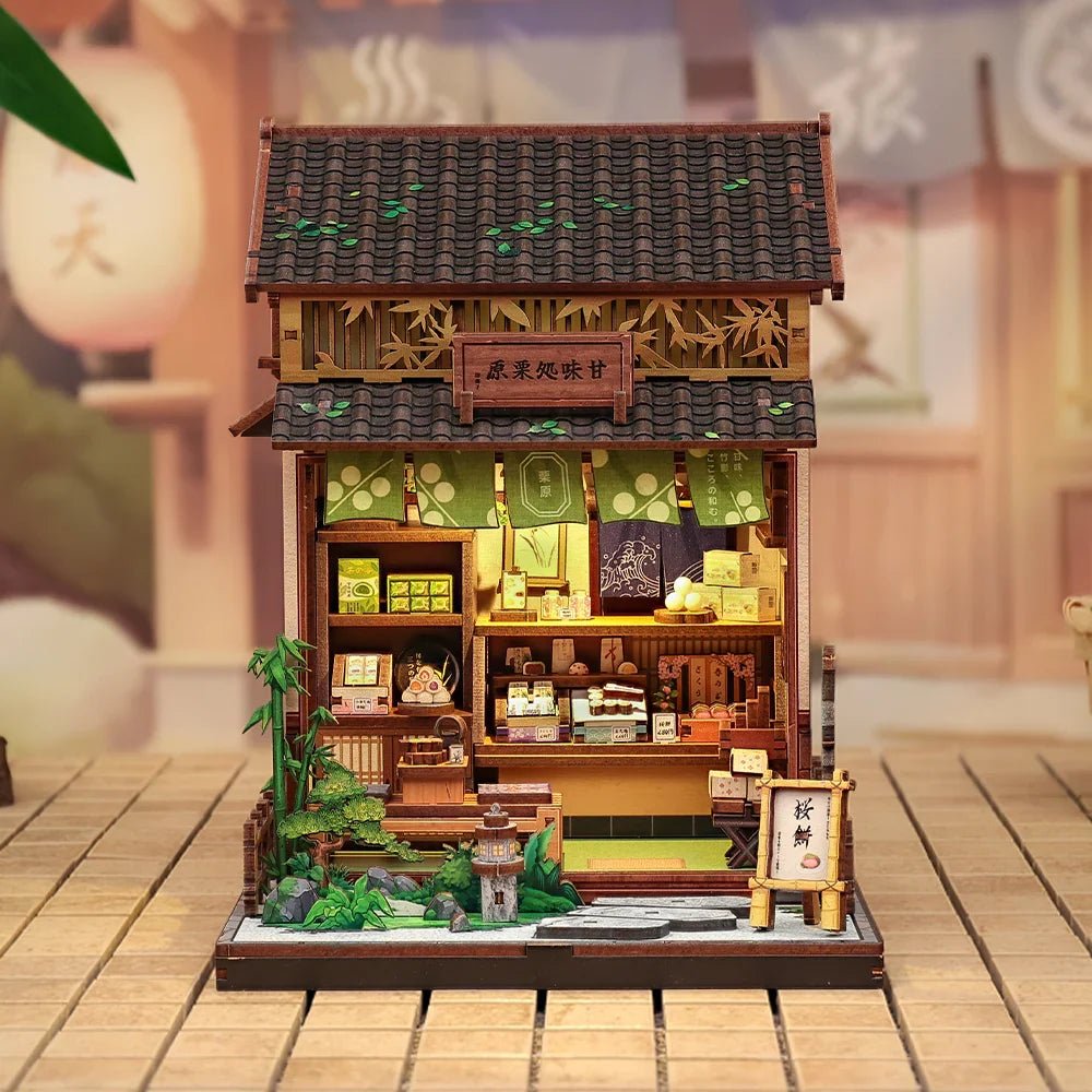 Kanmi-Dokoro Kurihara Miniature House DIY Book Nook With LED in Malta | LAB7