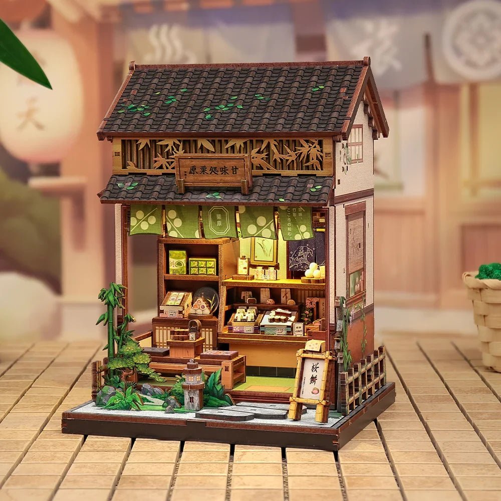 Kanmi-Dokoro Kurihara Miniature House DIY Book Nook With LED in Malta | LAB7