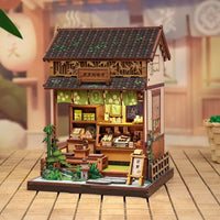 Kanmi-Dokoro Kurihara Miniature House DIY Book Nook With LED in Malta | LAB7