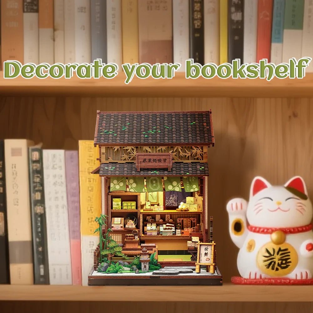 Kanmi - Dokoro Kurihara Miniature House DIY Book Nook With LED by LAB7 Malta, Europe