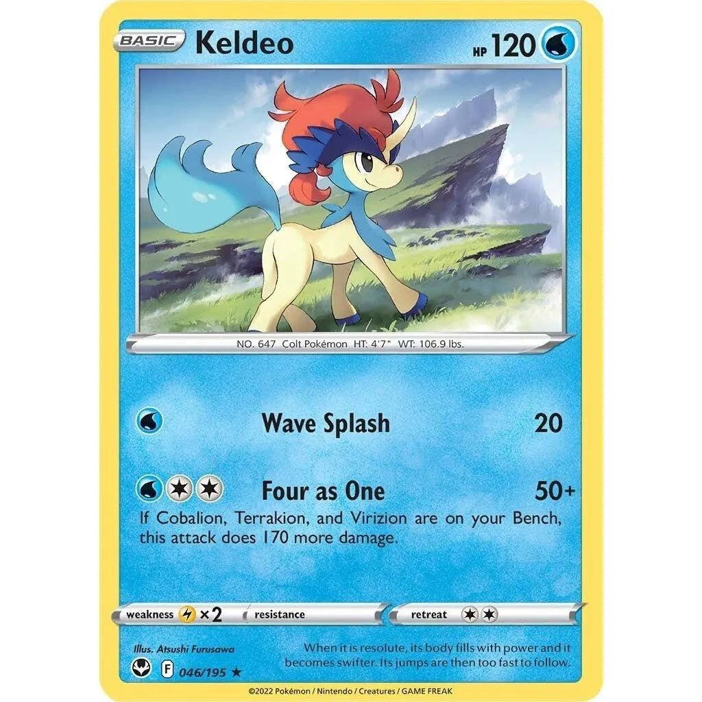 Keldeo (046/195) (SWSH12: Silver Tempest) in Malta | LAB7