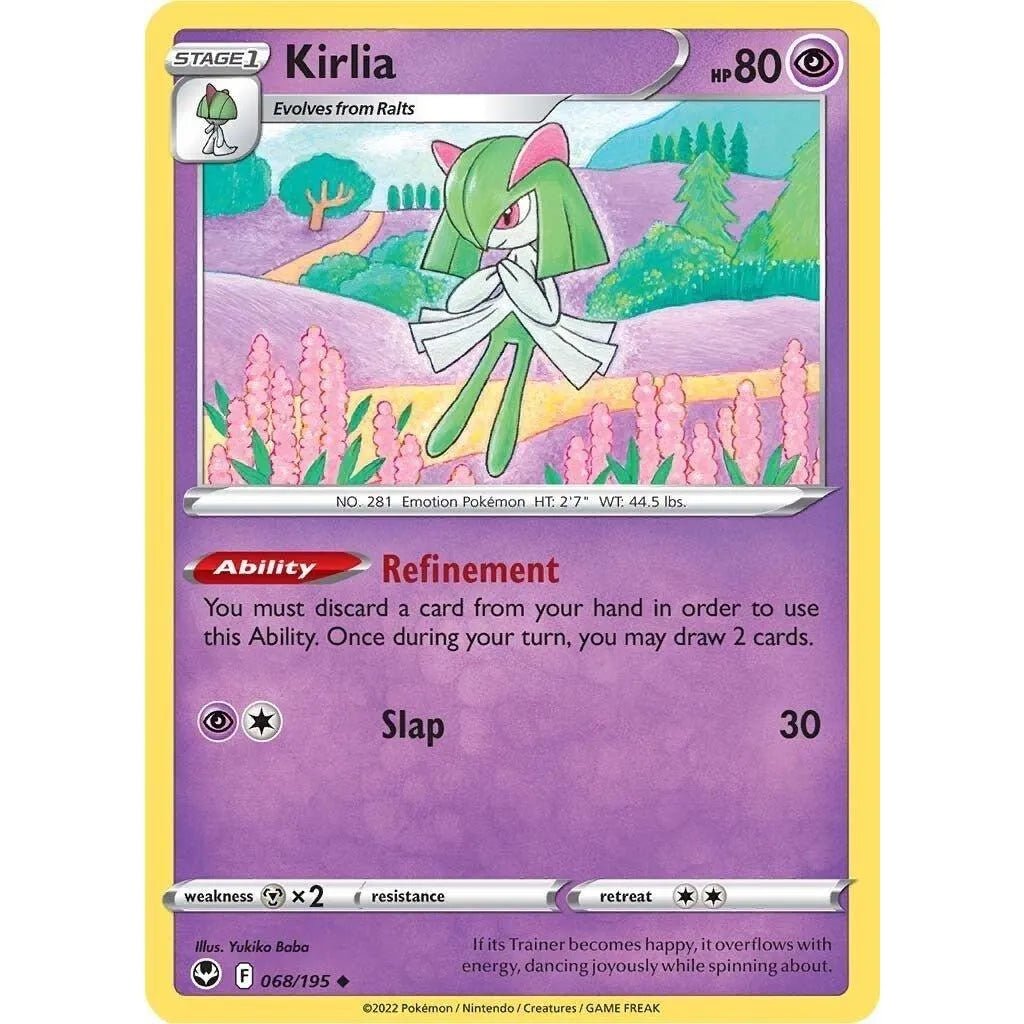 Kirlia (068/195) (SWSH12: Silver Tempest) in Malta | LAB7