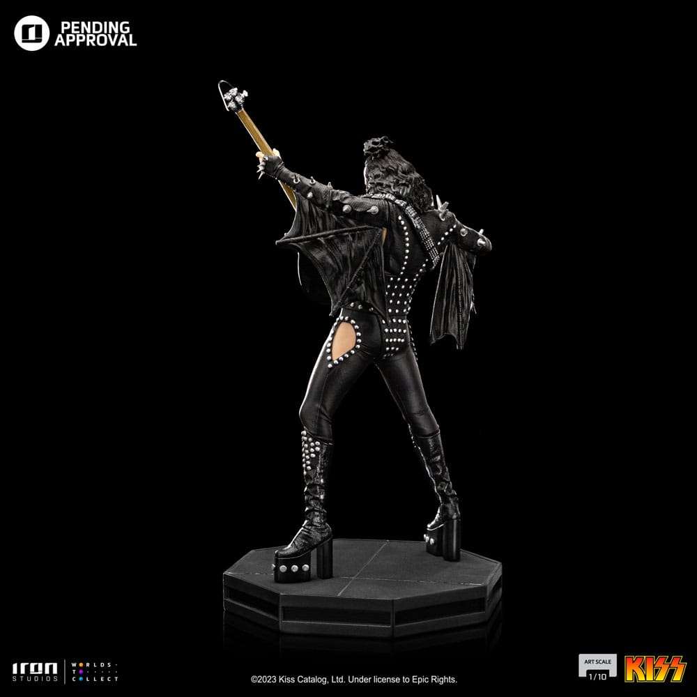 Kiss Art Scale Statue 1/10 Gene Simons Limited Edition 26 cm by LAB7 Malta, Europe