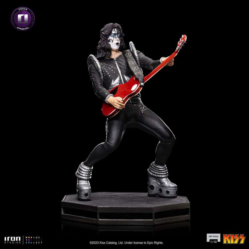 Kiss Art Scale Statue 1/10 Paul Frehley 19 cm by LAB7 Malta, Europe