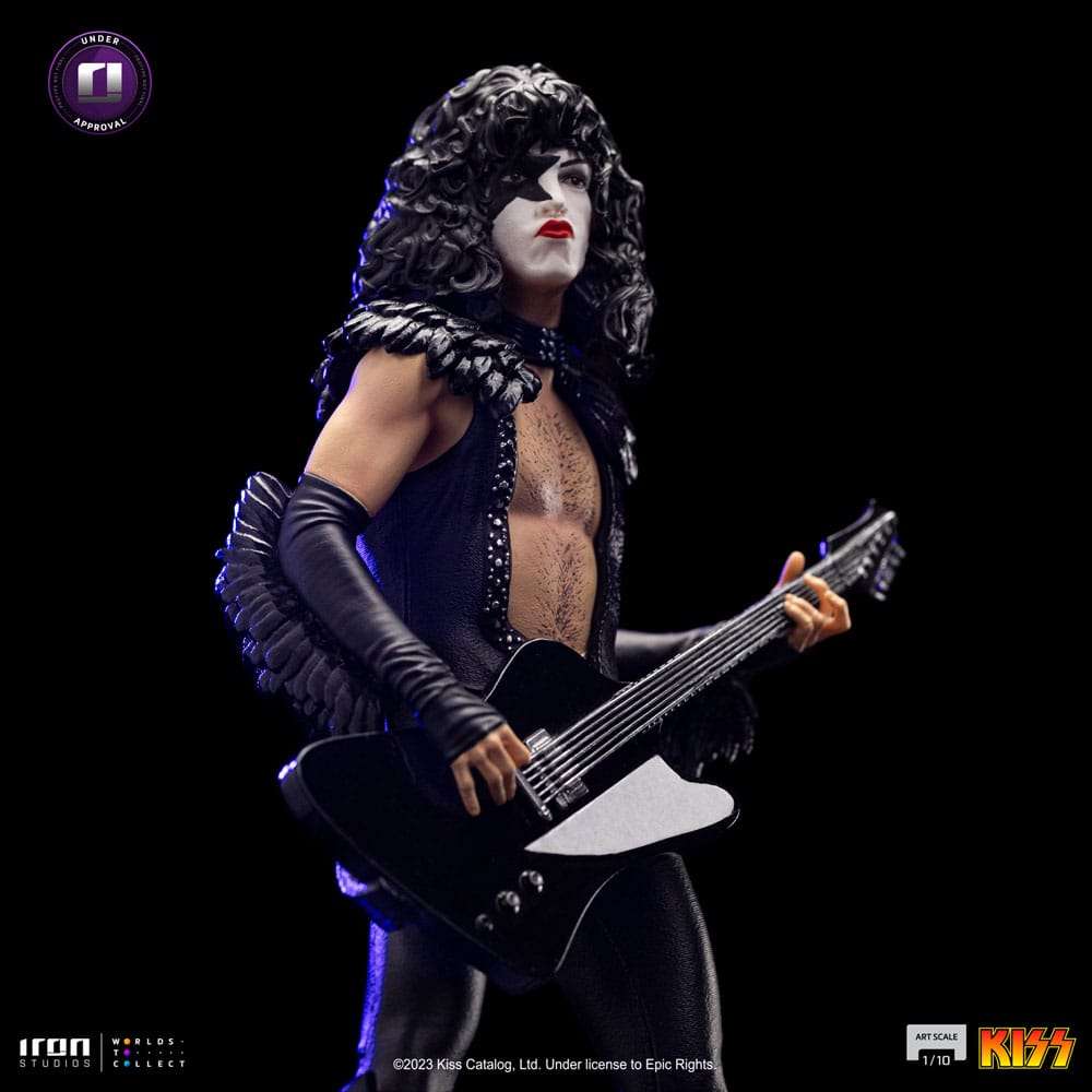 Kiss Art Scale Statue 1/10 Paul Stanley 22 cm by LAB7 Malta, Europe
