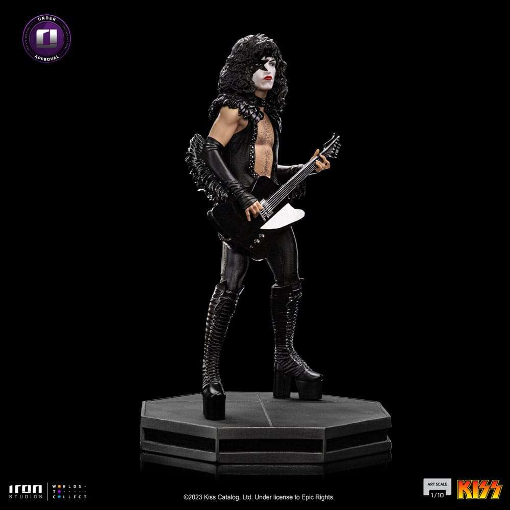 Kiss Art Scale Statue 1/10 Paul Stanley 22 cm by LAB7 Malta, Europe