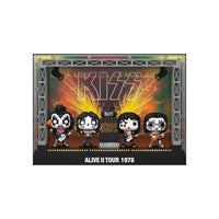 Kiss POP! Moments DLX Vinyl Figure 4 - Pack Alive II 1978 Tour 9 cm by LAB7 Malta, Europe