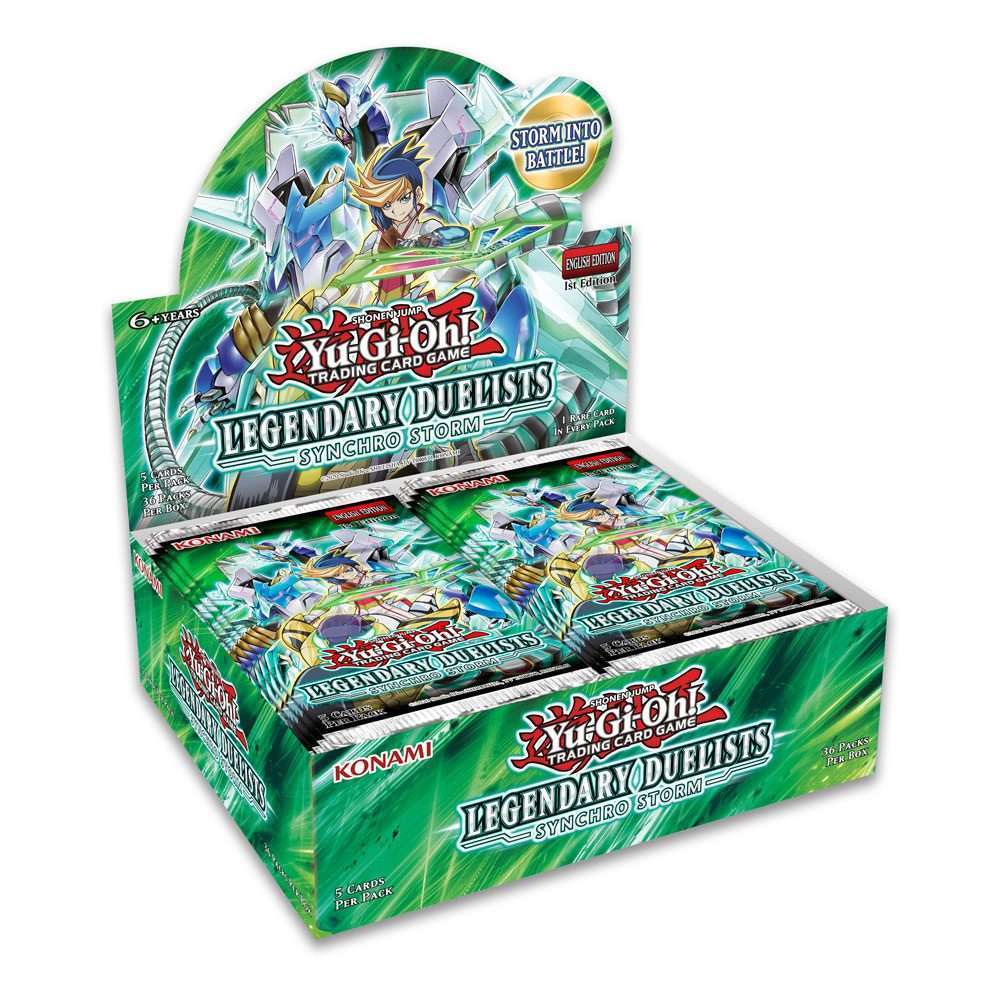 Konami Yu - Gi - Oh! Legendary Duelists 8: Synchro Storm Booster Display (36) by LAB7 Malta, Europe