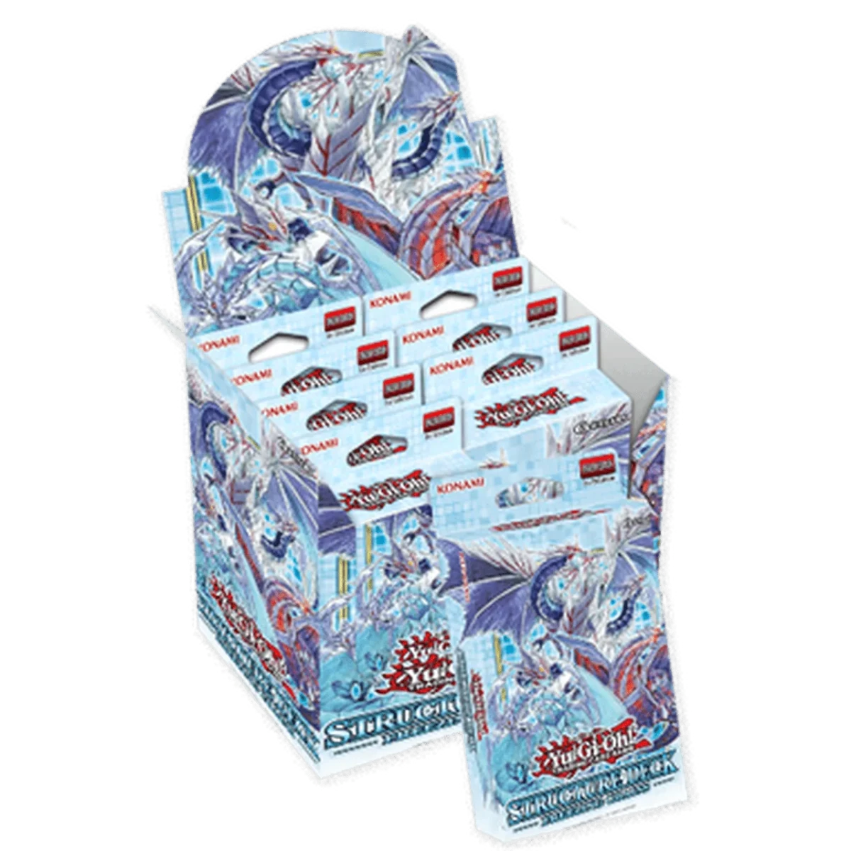 Konami Yu-Gi-Oh! Structure Deck Freezing Chains Display (8) in Malta | LAB7