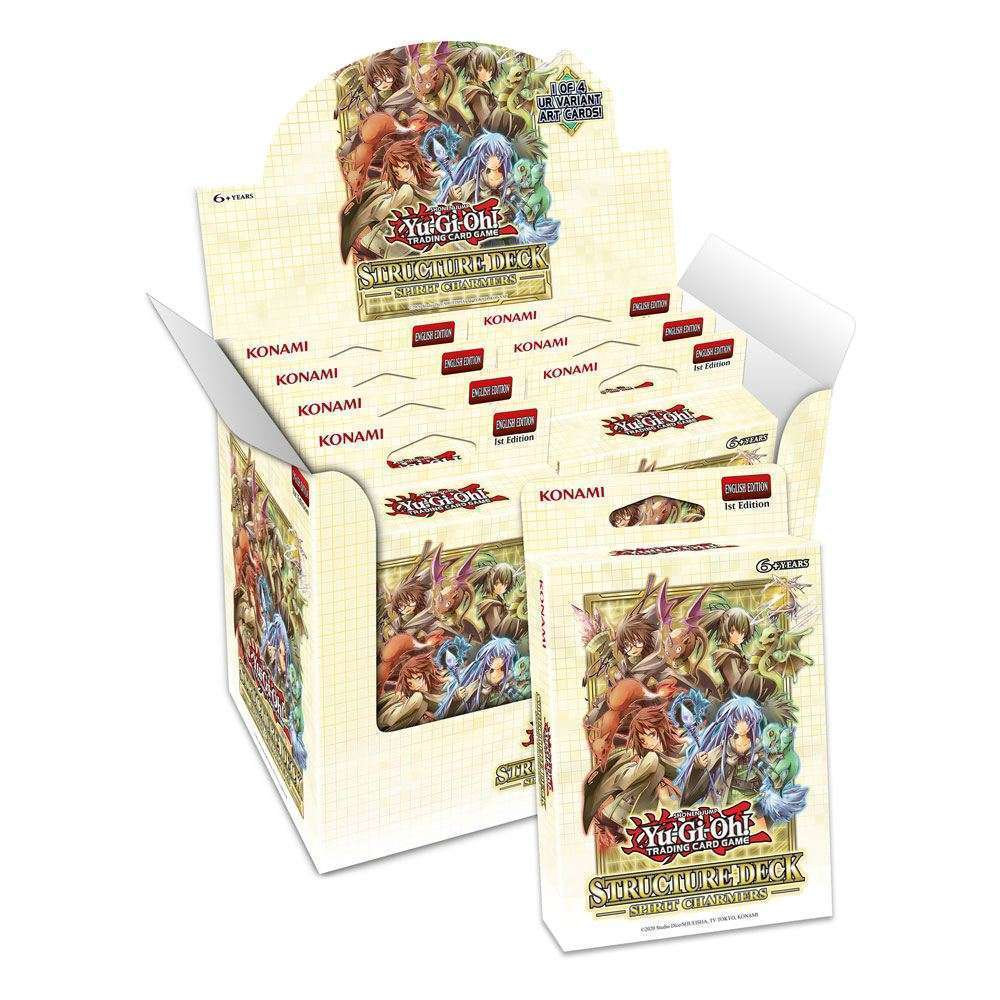 Konami Yu - Gi - Oh! Structure Deck Spirit Charmers Display (8) by LAB7 Malta, Europe