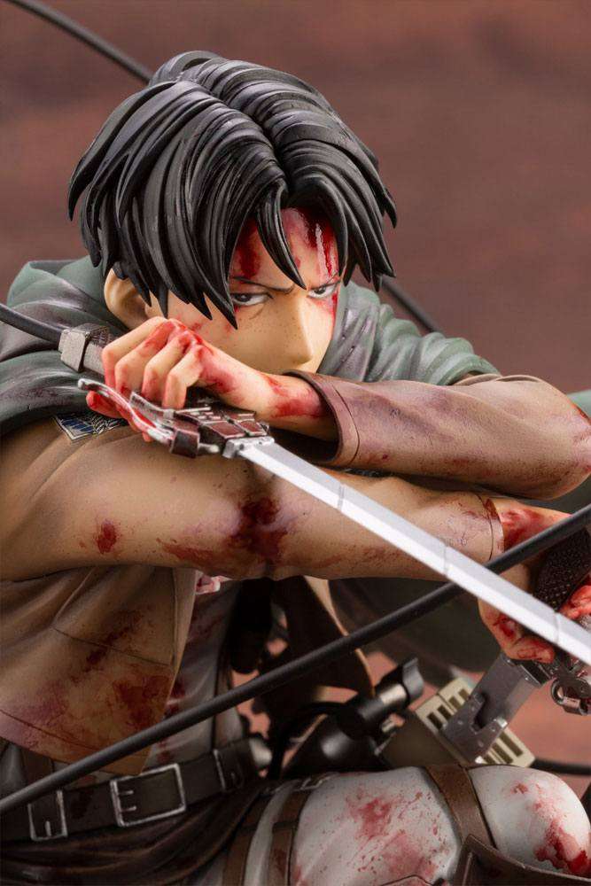 Kotobukiya Attack on Titan ARTFXJ Statue 1/7 Levi Fortitude Ver. 17 cm by LAB7 Malta, Europe