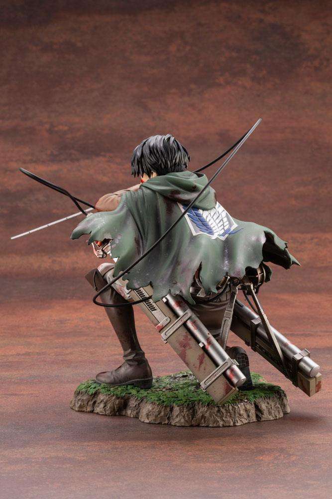 Kotobukiya Attack on Titan ARTFXJ Statue 1/7 Levi Fortitude Ver. 17 cm by LAB7 Malta, Europe