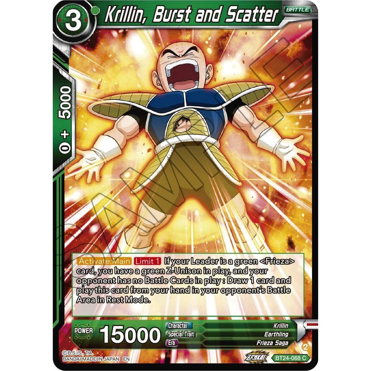 Krillin, Burst and Scatter (BT24-068) (Beyond Generations) in Malta | LAB7