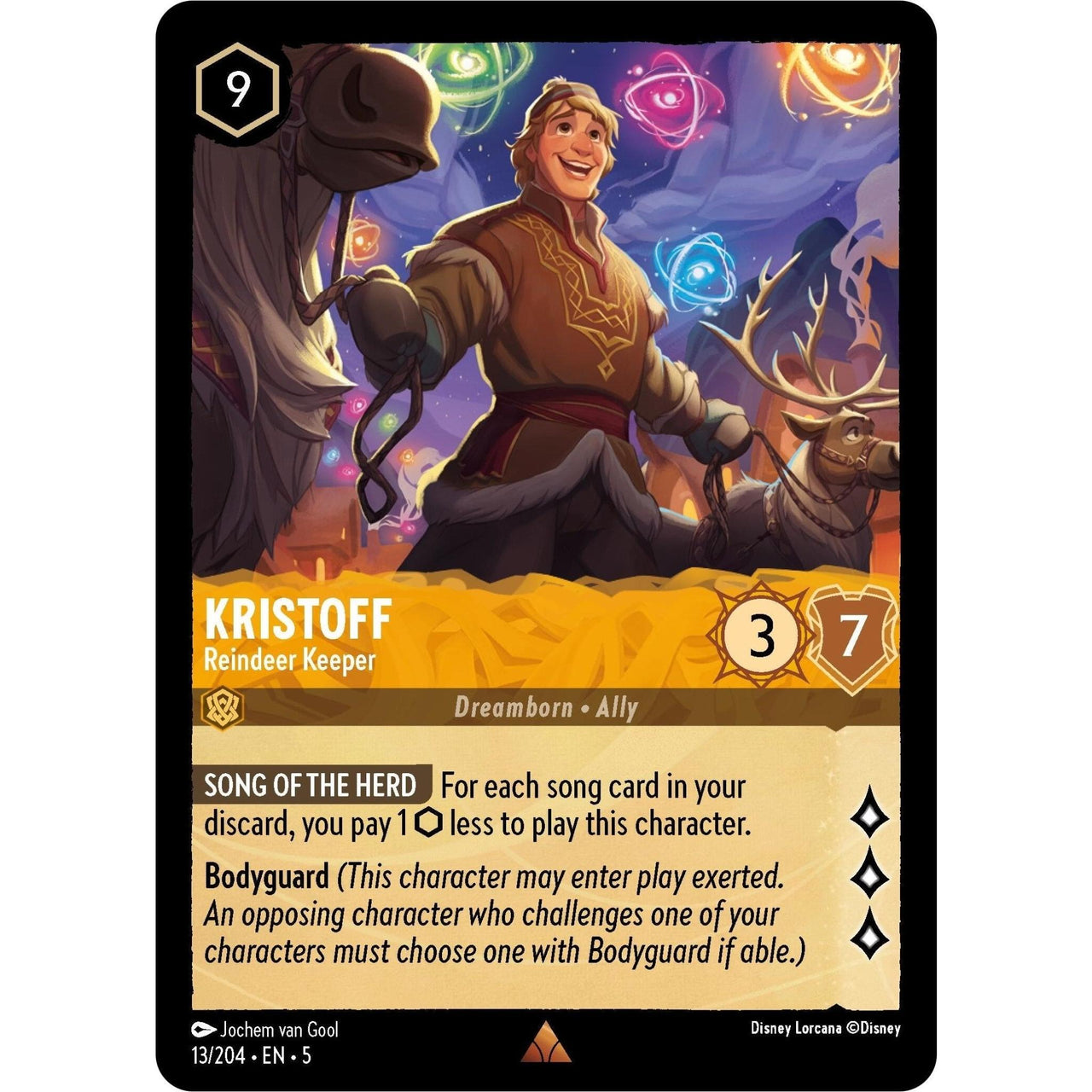 Kristoff - Reindeer Keeper (13/204) (Shimmering Skies) in Malta | LAB7