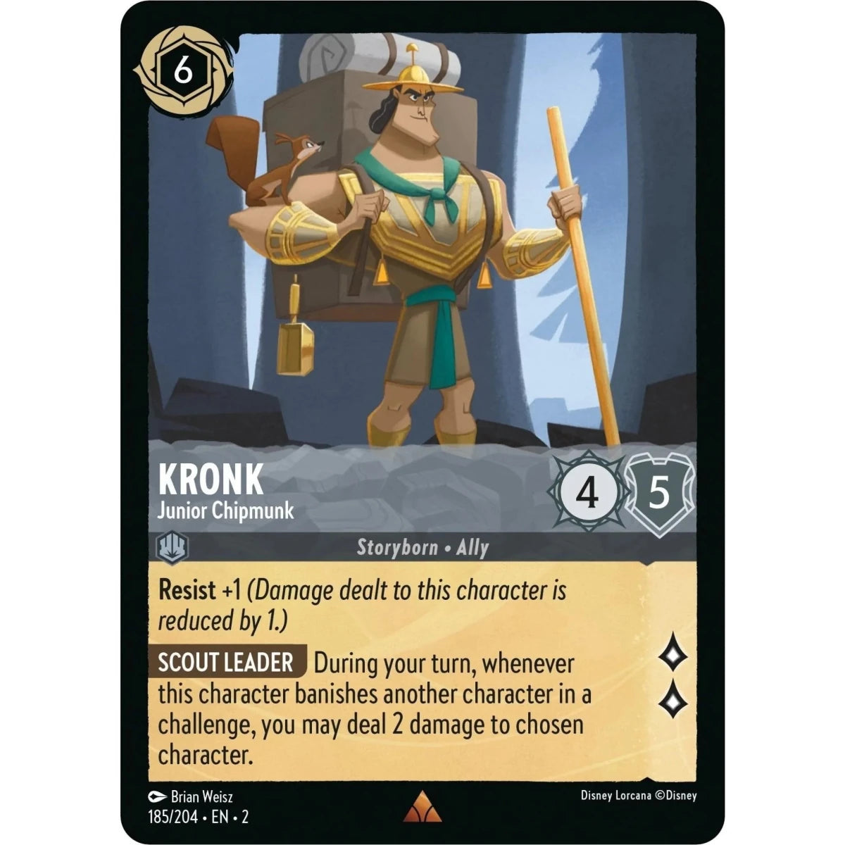 Kronk - Junior Chipmunk (185/204) (Rise of the Floodborn) in Malta | LAB7