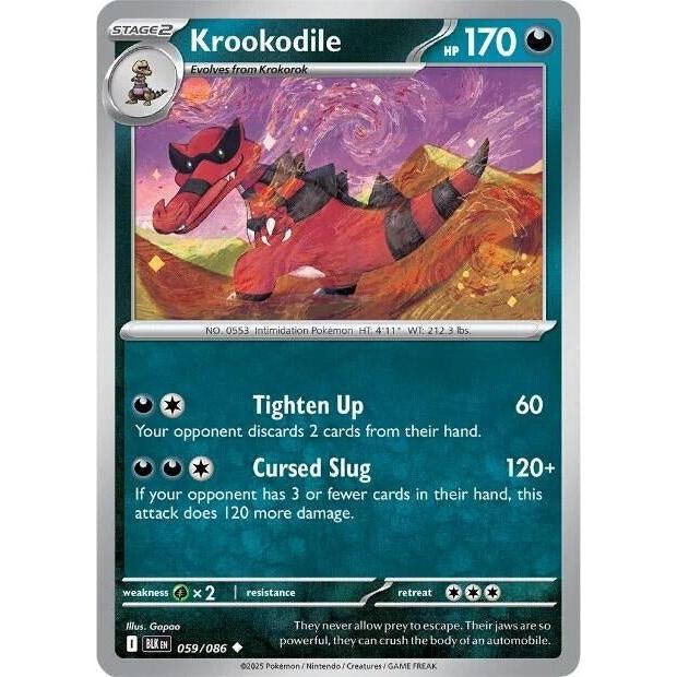 Krookodile (059/086) (SV: Black Bolt) in Malta | LAB7