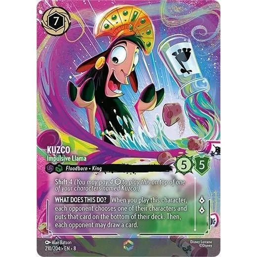 Kuzco - Impulsive Llama (Enchanted) (210/204) (Reign of Jafar) in Malta | LAB7