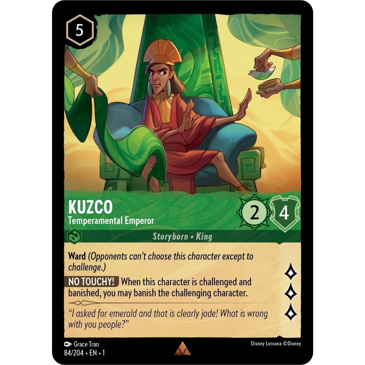 Kuzco - Temperamental Emperor (84/204) (The First Chapter) in Malta | LAB7