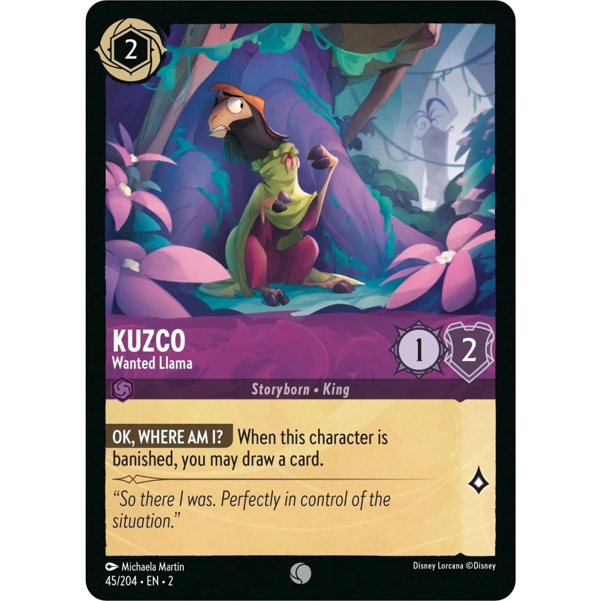 Kuzco - Wanted Llama (45/204) (Rise of the Floodborn) in Malta | LAB7