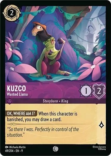 Kuzco - Wanted Llama (49/204) (Fabled) in Malta | LAB7