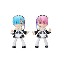 LAB7 Re: Zero - Starting Life in Another World - Soft Vinyl Figures Yurumari Rem & Ram 14 cm by LAB7 Malta, Europe
