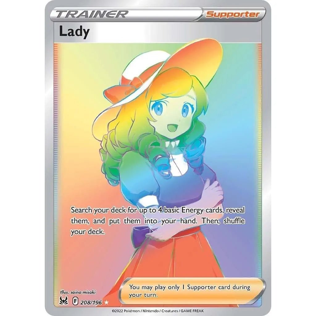 Lady (Secret) (208/196) (SWSH11: Lost Origin) in Malta | LAB7