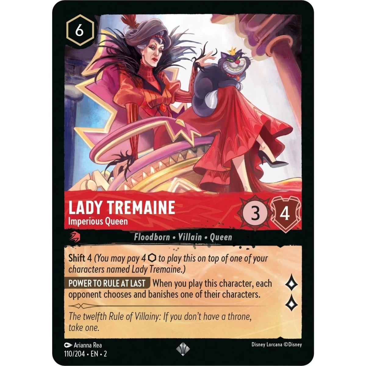 Lady Tremaine - Imperious Queen (110/204) (Rise of the Floodborn) in Malta | LAB7