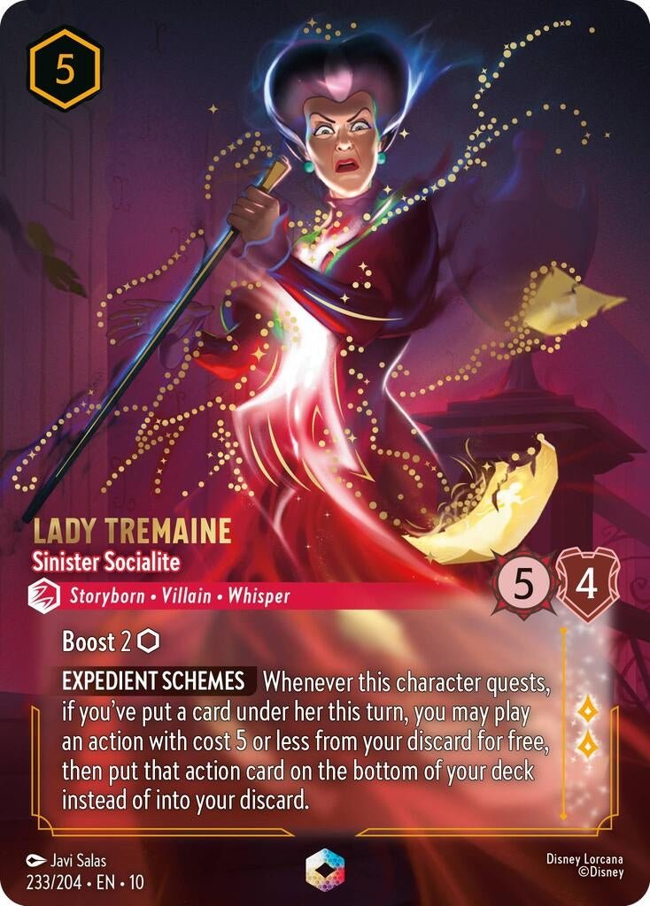 Lady Tremaine - Sinister Socialite (Enchanted) (233/204) (Whispers in the Well) in Malta | LAB7
