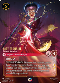 Lady Tremaine - Sinister Socialite (Enchanted) (233/204) (Whispers in the Well) in Malta | LAB7