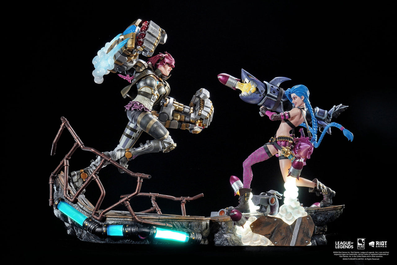 League of Legends - Jinx & Vi 1:6 Scale Statue Bundle by LAB7 Malta, Europe