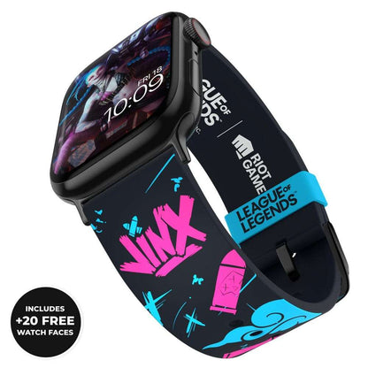 Moby Fox - League of Legends Smartwatch - Wristband Jinx Graffiti