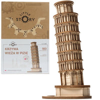Leaning Tower of Pisa 3D Wooden Puzzle Model in Malta | LAB7