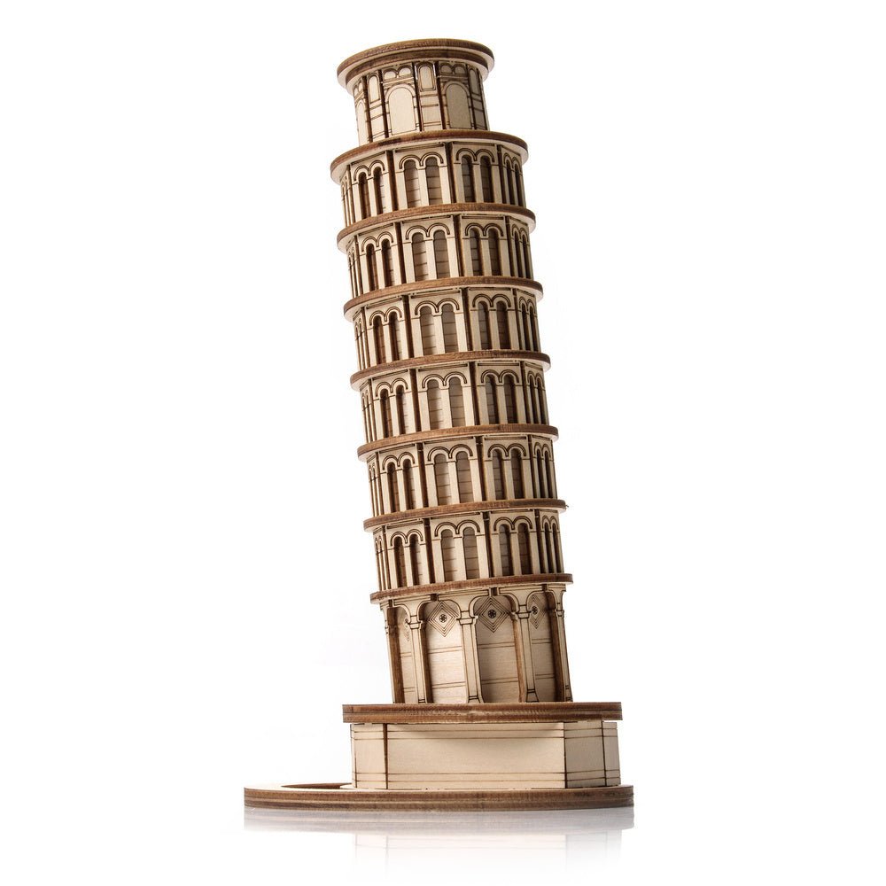 Leaning Tower of Pisa 3D Wooden Puzzle Model in Malta | LAB7