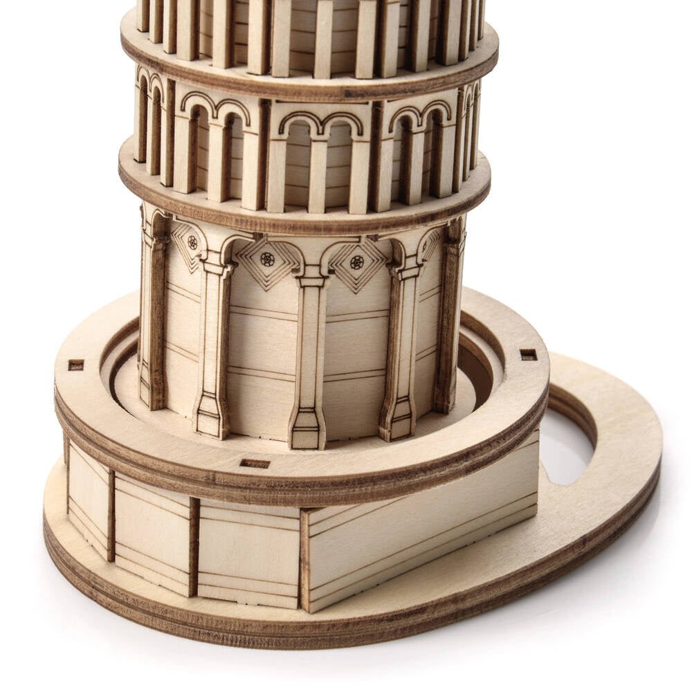 Leaning Tower of Pisa 3D Wooden Puzzle Model in Malta | LAB7