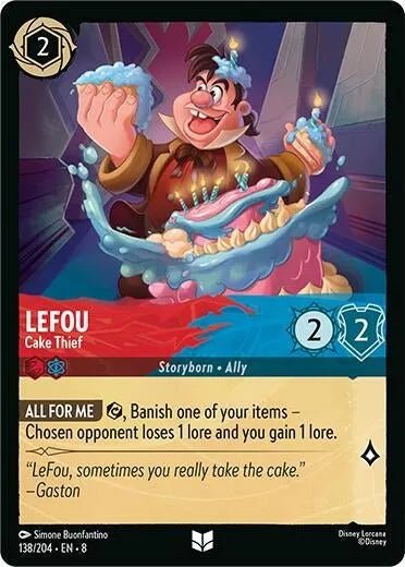 LeFou - Cake Thief (138/204) (Reign of Jafar) in Malta | LAB7
