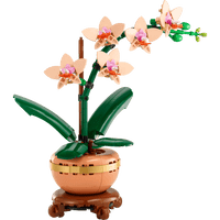 LEGO Botanicals Mini Orchid 10343 – 274-Piece Flower Building Set for Adults, 25cm