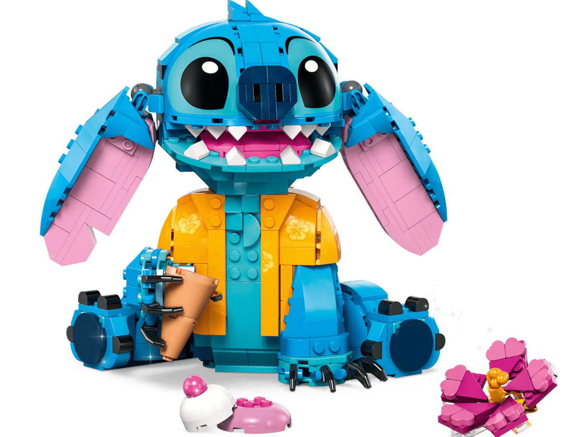 LEGO Disney Stitch 43249 – Lilo & Stitch Buildable Figure, 730 Pieces, 20cm