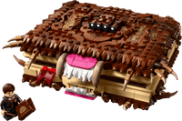 LEGO Harry Potter Chomping Monster Book of Monsters 76449 – 518-Piece Pull-Back Building Set with Neville Longbottom
