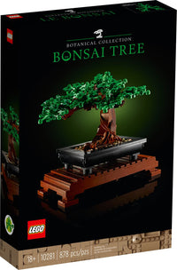LEGO Icons Bonsai Tree 10281 – Botanical Collection Building Set for Adults, 878 Pieces