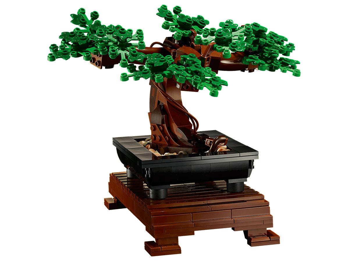 LEGO Icons Bonsai Tree 10281 – Botanical Collection Building Set for Adults, 878 Pieces