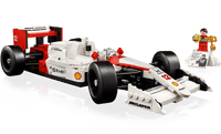 LEGO Icons McLaren MP4/4 & Ayrton Senna 10330 Formula 1 Model Building Set 693 Pieces