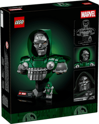 LEGO Marvel Doctor Doom Bust 76345 – Avengers: Doomsday Collectible Display Model for Adults