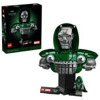 LEGO Marvel Doctor Doom Bust 76345 – Avengers: Doomsday Collectible Display Model for Adults