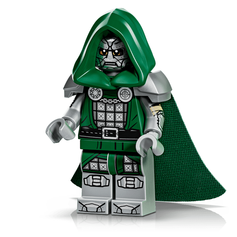 LEGO Marvel Doctor Doom Bust 76345 – Avengers: Doomsday Collectible Display Model for Adults