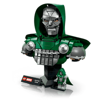 LEGO Marvel Doctor Doom Bust 76345 – Avengers: Doomsday Collectible Display Model for Adults