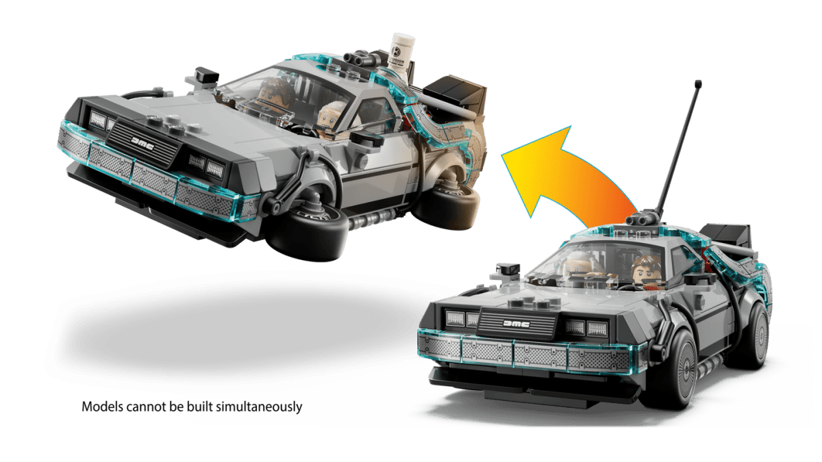 LEGO Speed Champions Back to the Future Time Machine 77256