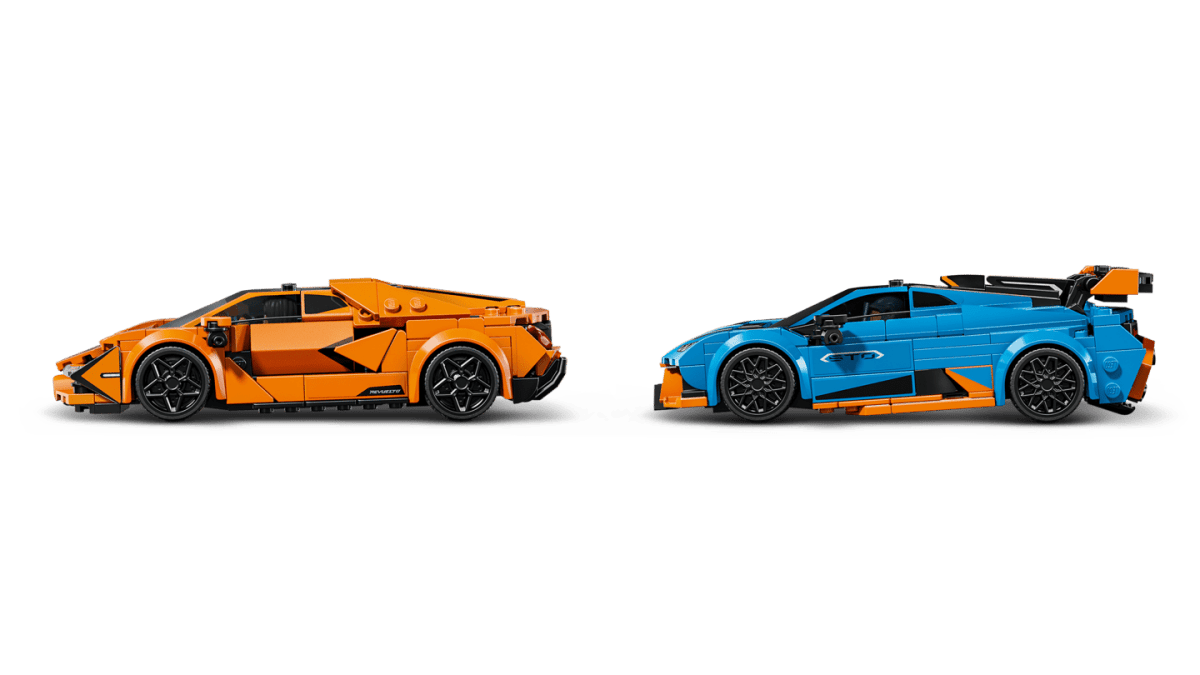 LEGO Speed Champions Lamborghini Revuelto & Huracán STO 77238